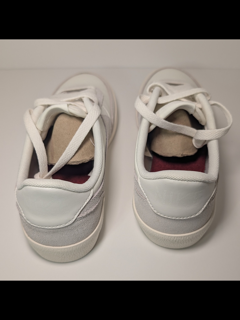 NEW WITH BOX Nike W Killshot 2 Sail/Sail-Team Red Womens US 6.5 - HV0846-133 - Picture 4 of 8
